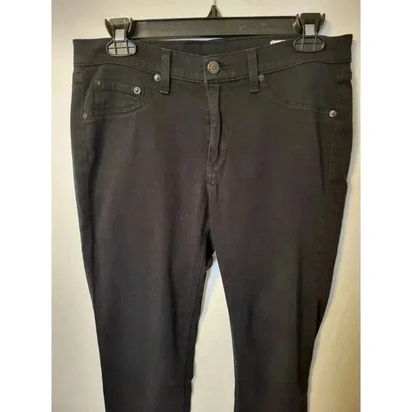 Rag & Bone Black Skinny Jean #6731 1J - Picture 4 of 6